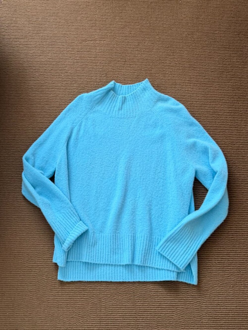 WHISTLES Sky Blue Relaxed Sweater Size L